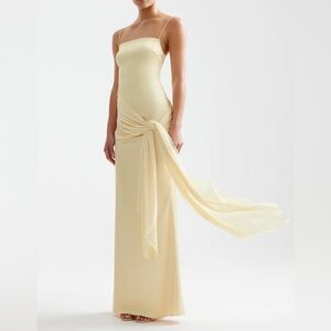 Anthropologie Butter Yellow Dress